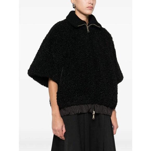 Moncler Black Jackets - Cropped Jackets Women